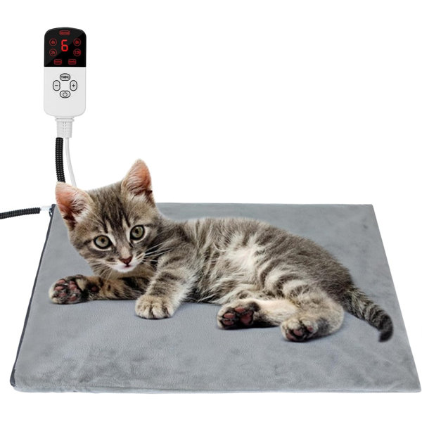 Tucker Murphy Pet™ Pet Heating Pad, 16" X 28" Electric Dog Cat Heating Pad Indoor Waterproof 9
